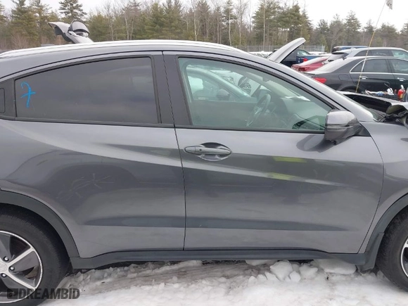 2022 Honda HR-V EX-L with VIN 3CZRU6H75NM712907, listed as a IAAI auction lot 41620051 with NaN miles. Bid and sale history available at carsss.com. Image 13.