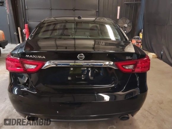 2017 Nissan Maxima SR with VIN 1N4AA6AP9HC366183, listed as a IAAI auction lot 39882700 with 94,132 mi miles and . Bid and sale history available at DreamBid. Image 15.