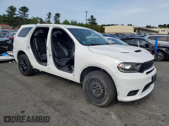 2019 Dodge Durango GT with VIN 1C4RDJDG5KC812002, listed as a Copart auction lot 56629145 with 83,982 mi miles and Salvage title. Bid and sale history available at DreamBid. Image 4.