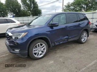 2025 Honda Passport EX-L с VIN 5FNYF8H53SB001955, выставлен на аукционе Copart как лот 61073885 с пробегом 6 613 миль миль и Списание • Salvage title. История ставок и продаж доступна на DreamBid. Изображение 1.