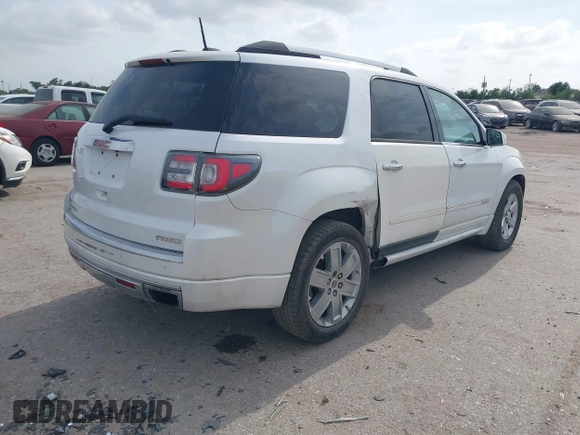 2016 GMC Acadia Denali with VIN 1GKKVTKD2GJ214010, listed as a IAAI auction lot 42082570 with 143,754 mi miles. Bid and sale history available at carsss.com. Image 4.