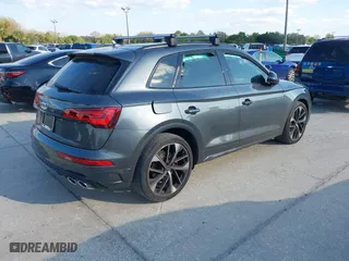 2021 Audi SQ5 Premium Plus with VIN WA1B4AFYXM2018610, listed as a IAAI auction lot 41672661 with 53,098 mi miles. Bid and sale history available at carsss.com. Image 4.