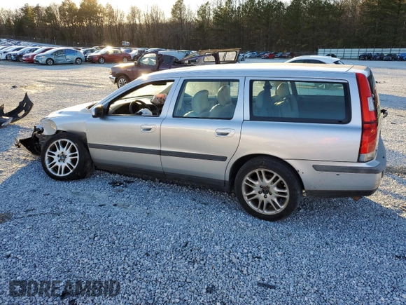 2002 Volvo V70 with VIN YV1SW58D021256528, listed as a Copart auction lot 87174134 with 184,399 mi miles and Salvage Title. Bid and sale history available at DreamBid. Image 2.
