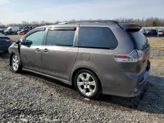 2012 Toyota Sienna SE with VIN 5TDXK3DC9CS265368, listed as a Copart auction lot 47754745 with 169,394 mi miles and Salvage Title. Bid and sale history available at carsss.com. Image 2.