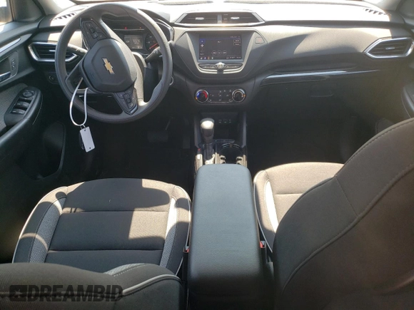 2023 Chevrolet TrailBlazer LT with VIN KL79MPS2XPB207171, listed as a Copart auction lot 62553524 with 3,558 mi miles and Salvage Title. Bid and sale history available at DreamBid. Image 8.