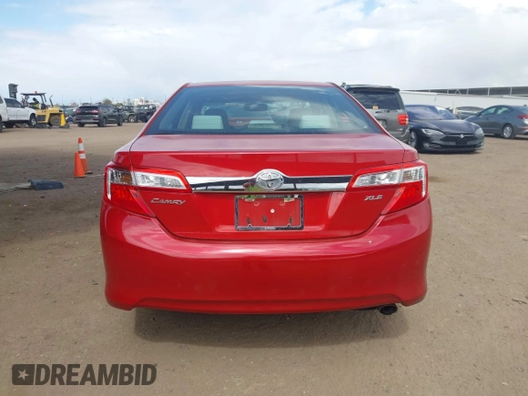2012 Toyota Camry L with VIN 4T4BF1FK5CR170018, listed as a IAAI auction lot 41957277 with 164,314 mi miles. Bid and sale history available at carsss.com. Image 16.