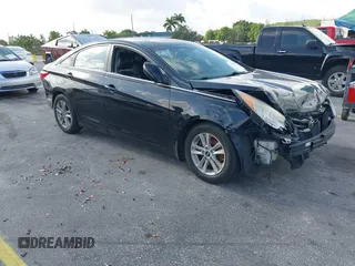 2013 Hyundai Sonata GLS with VIN 5NPEB4AC0DH537069, listed as a IAAI auction lot 42469253 with 204,700 mi miles and . Bid and sale history available at DreamBid. Image 1.
