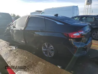 2018 Honda Clarity Plug-In Hybrid with VIN JHMZC5F17JC002743, listed as a Copart auction lot 69611544 with 0 mi miles and Salvage Title. Bid and sale history available at carsss.com. Image 2.