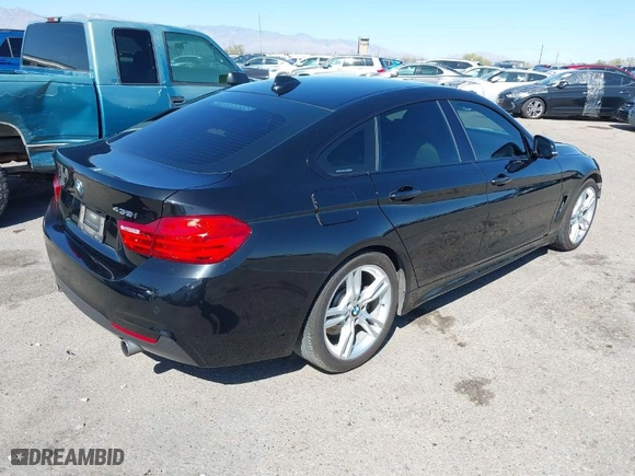 2016 BMW 4 Series 435i with VIN WBA4B1C55GG242905, listed as a IAAI auction lot 41856750 with 74,348 mi miles. Bid and sale history available at carsss.com. Image 4.