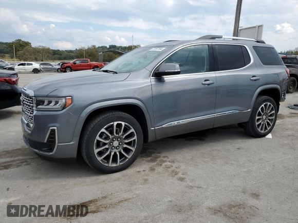 2021 GMC Acadia Denali with VIN 1GKKNPLS0MZ137882, listed as a Copart auction lot 45451505 with 51,627 mi miles and Clean Title. Bid and sale history available at carsss.com. Image 1.