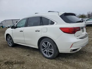 2017 Acura MDX Sport Hybrid w/Advance Pkg with VIN 5FRYD7H7XHB000939, listed as a Copart auction lot 44944615 with 114,820 mi miles and Salvage Title. Bid and sale history available at carsss.com. Image 2.