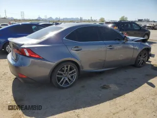 2015 Lexus IS 350 with VIN JTHBE1D27F5021501, listed as a Copart auction lot 61667725 with 140,034 mi miles and Salvage title. Bid and sale history available at DreamBid. Image 3.