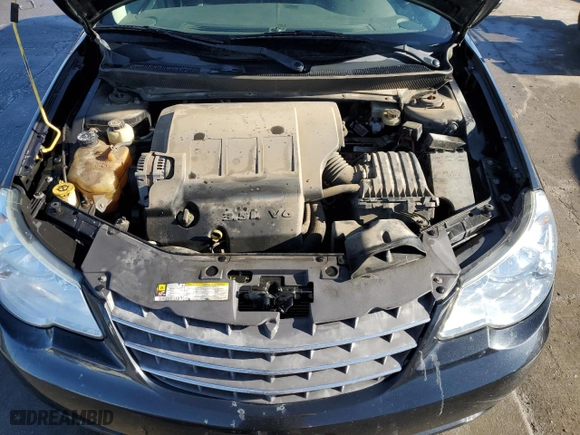 2009 Chrysler Sebring Limited with VIN 1C3LC56V89N563211, listed as a Copart auction lot 47309185 with 137,605 mi miles and Salvage Title. Bid and sale history available at carsss.com. Image 11.
