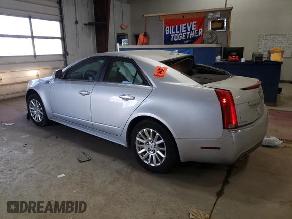 2010 Cadillac CTS Sedan with VIN 1G6DC5EG8A0149515, listed as a Copart auction lot 48937245 with 118,002 mi miles and Salvage Title. Bid and sale history available at carsss.com. Image 2.