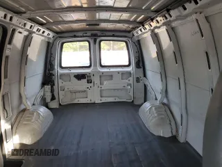2012 Chevrolet Express Cargo with VIN 1GCWGFFAXC1105507, listed as a Copart auction lot 45477305 with 344,269 mi miles and Salvage title. Bid and sale history available at DreamBid. Image 10.