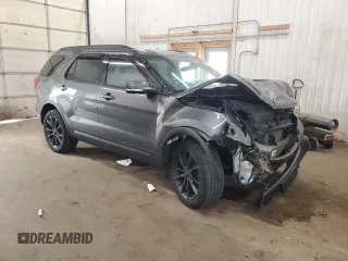 2018 Ford Explorer XLT with VIN 1FM5K8D8XJGA75162, listed as a Copart auction lot 58842785 with 118,892 mi miles and Salvage title. Bid and sale history available at DreamBid. Image 4.