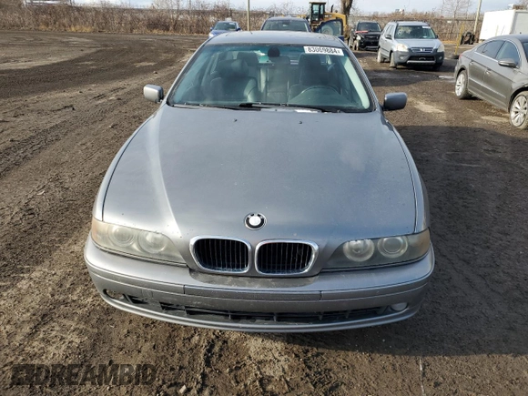 2003 BMW 5 Series 530iA with VIN WBADT63423CK45151, listed as a Copart auction lot 83069884 with 338,683 mi miles and Clean Title. Bid and sale history available at carsss.com. Image 5.