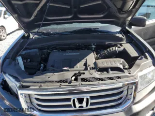 2012 Honda Ridgeline RTS with VIN 5FPYK1F49CB453639, listed as a Copart auction lot 53346365 with 109,846 mi miles and Salvage Title. Bid and sale history available at carsss.com. Image 13.