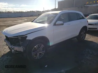 2019 Mercedes-Benz GLC with VIN WDC0G4KB4KV194548, listed as a Copart auction lot 37721113 with 23,272 mi miles. Bid and sale history available at carsss.com. Image 1.