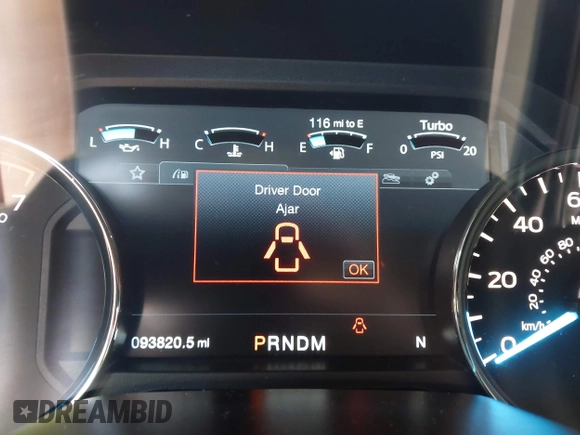 2018 Ford F-150 XL with VIN 1FTEW1EG4JFC40215, listed as a IAAI auction lot 42717993 with 93,820 mi miles and . Bid and sale history available at DreamBid. Image 7.