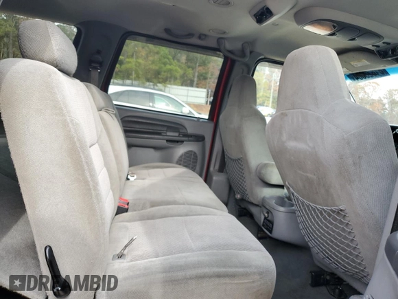 2003 Ford Excursion XLT with VIN 1FMNU41S63ED13428, listed as a Copart auction lot 81823804 with 219,056 mi miles and Salvage Title. Bid and sale history available at DreamBid. Image 11.
