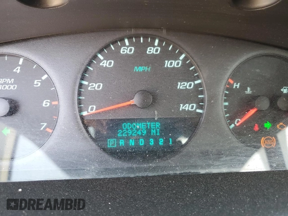 2011 Chevrolet Impala LS Fleet with VIN 2G1WF5EKXB1264195, listed as a Copart auction lot 48427655 with 229,249 mi miles and Salvage Title. Bid and sale history available at DreamBid. Image 9.