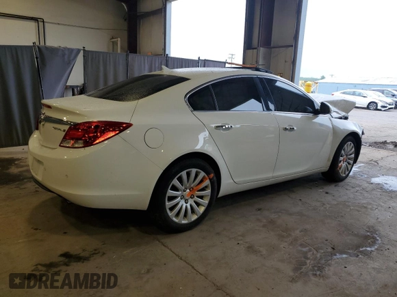 2012 Buick Regal Turbo Premium 1 with VIN 2G4GS5EV3C9215498, listed as a Copart auction lot 55555485 with 159,870 mi miles and Salvage title. Bid and sale history available at DreamBid. Image 3.