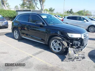 2019 Audi Q5 Premium with VIN WA1ANAFY2K2122904, listed as a IAAI auction lot 42262456 with 114,742 mi miles and . Bid and sale history available at DreamBid. Image 1.