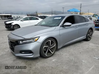 2019 Honda Accord Sport with VIN 1HGCV1F31KA059109, listed as a Copart auction lot 54271585 with 73,587 mi miles and Salvage title. Bid and sale history available at DreamBid. Image 1.