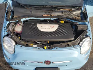 2015 FIAT 500e with VIN 3C3CFFGE4FT603419, listed as a Copart auction lot 85686474 with 0 mi miles and Salvage Title. Bid and sale history available at carsss.com. Image 11.