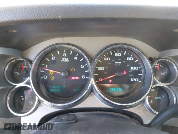 2012 Chevrolet Silverado 1500 LT with VIN 1GCPKSE76CF168365, listed as a IAAI auction lot 41814255 with 288,900 mi miles and . Bid and sale history available at DreamBid. Image 7.