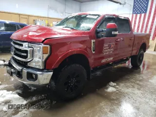 2022 Ford F-250 XL with VIN 1FT7W2BNXNED03489, listed as a Copart auction lot 84047814 with 50,899 mi miles and Salvage title. Bid and sale history available at DreamBid. Image 1.