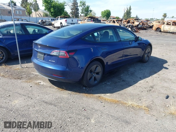 2023 Tesla Model 3 Long Range with VIN 5YJ3E1EB0PF620745, listed as a IAAI auction lot 42010603 with 39,846 mi miles and . Bid and sale history available at DreamBid. Image 4.