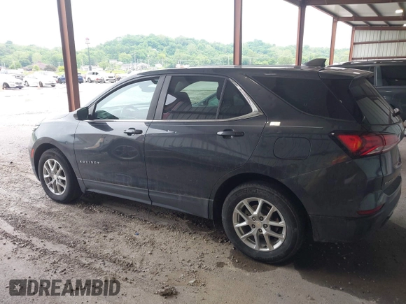2023 Chevrolet Equinox LT with VIN 3GNAXKEG7PS194957, listed as a IAAI auction lot 42231035 with 56,549 mi miles and . Bid and sale history available at DreamBid. Image 14.