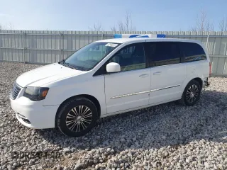 2014 Chrysler Town & Country S with VIN 2C4RC1HG9ER195342, listed as a Copart auction lot 42249075 with 127,210 mi miles and Clean Title. Bid and sale history available at carsss.com. Image 1.