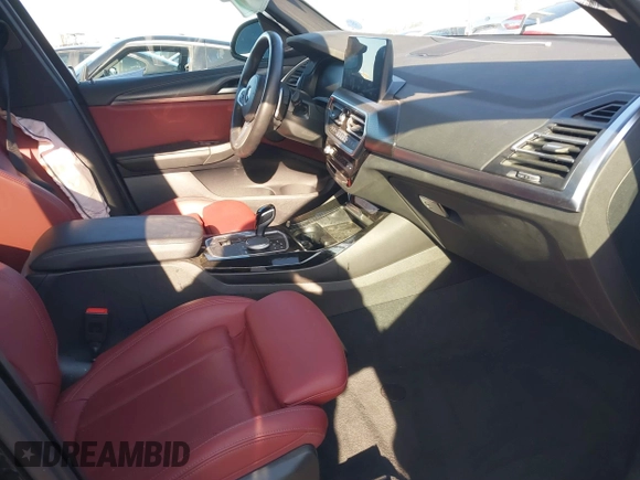 2023 BMW X3 sDrive30i with VIN 5UX43DP08P9P10029, listed as a IAAI auction lot 41804425 with 13,429 mi miles and . Bid and sale history available at DreamBid. Image 5.