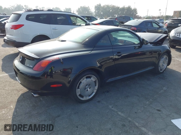 2002 Lexus SC 430 z VIN JTHFN48Y620013365, wystawiony jako IAAI lot #40978149 z przebiegiem 151 147 mil mil oraz . Historia ofert i sprzedaży dostępna na DreamBid. Obrazek 4.