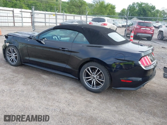 2016 Ford Mustang EcoBoost Premium with VIN 1FATP8UH9G5318421, listed as a IAAI auction lot 42373356 with 47,825 mi miles and . Bid and sale history available at DreamBid. Image 3.