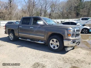 2014 Chevrolet Silverado 1500 LTZ with VIN 3GCUKSEC8EG178249, listed as a Copart auction lot 48412715 with 66,010 mi miles and Salvage Title. Bid and sale history available at carsss.com. Image 4.