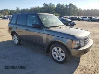 2005 Land Rover Range Rover with VIN SALMF11455A197801, listed as a Copart auction lot 75742914 with 157,851 mi miles and Salvage title. Bid and sale history available at DreamBid. Image 4.