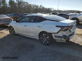 2020 Nissan Maxima SL with VIN 1N4AA6DV1LC386060, listed as a Copart auction lot 45903865 with 73,556 mi miles and Salvage Title. Bid and sale history available at carsss.com. Image 2.