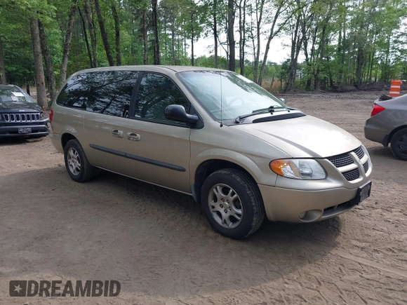 2003 Dodge Caravan Sport with VIN 2D4GP44L83R153938, listed as a IAAI auction lot 42137274 with 192,559 mi miles. Bid and sale history available at carsss.com. Image 1.
