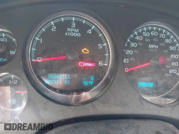 2011 Chevrolet Suburban LT with VIN 1GNSCJE09BR150452, listed as a IAAI auction lot 42655961 with 208,311 mi miles and . Bid and sale history available at DreamBid. Image 7.