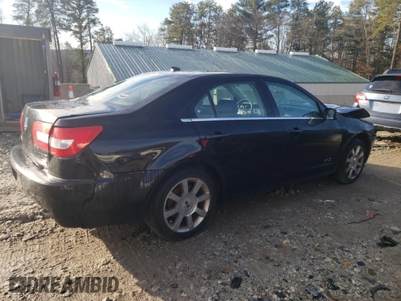 2008 Lincoln MKZ with VIN 3LNHM28TX8R661611, listed as a Copart auction lot 86812074 with 106,198 mi miles and Clean Title. Bid and sale history available at DreamBid. Image 3.