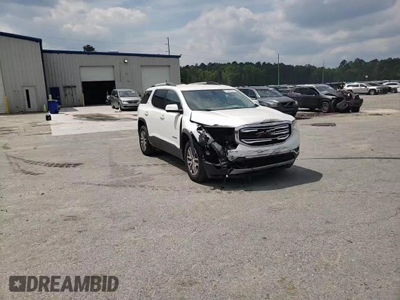 2017 GMC Acadia SLE with VIN 1GKKNLLS0HZ180424, listed as a Copart auction lot 53069325 with 158,493 mi miles and Salvage title. Bid and sale history available at DreamBid. Image 15.