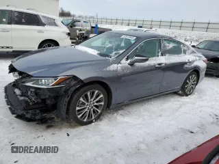 2020 Lexus ES 300h z VIN 58AD21B13LU005704, wystawiony jako Copart lot #42612045 z przebiegiem 40 838 mil mil oraz Szkoda całkowita • Salvage title. Historia ofert i sprzedaży dostępna na DreamBid. Obrazek 1.
