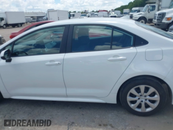 2024 Toyota Corolla LE with VIN 5YFB4MDE9RP167499, listed as a IAAI auction lot 42585208 with 22,842 mi miles and . Bid and sale history available at DreamBid. Image 14.