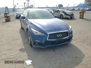 2020 Infiniti Q50 Sport z VIN JN1EV7AP0LM200937, wystawiony jako Copart lot #54179485 z przebiegiem 50 030 mil mil oraz Szkoda całkowita • Salvage title. Historia ofert i sprzedaży dostępna na DreamBid. Obrazek 13.