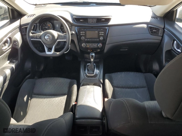 2017 Nissan Rogue S with VIN KNMAT2MVXHP520836, listed as a Copart auction lot 46544155 with 105,767 mi miles and Salvage Title. Bid and sale history available at carsss.com. Image 8.