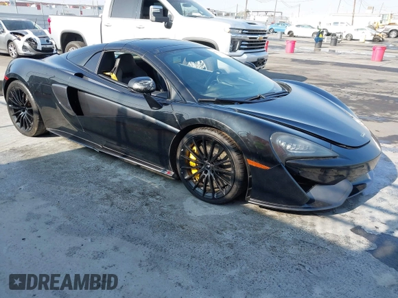 2019 McLaren 570S z VIN SBM13FAA2KW006203, wystawiony jako IAAI lot #40915548 z przebiegiem Nie podano mil oraz . Historia ofert i sprzedaży dostępna na DreamBid. Obrazek 1.